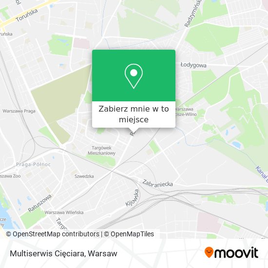 Mapa Multiserwis Cięciara