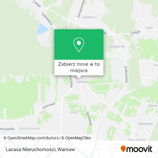 Mapa Lacasa Nieruchomości