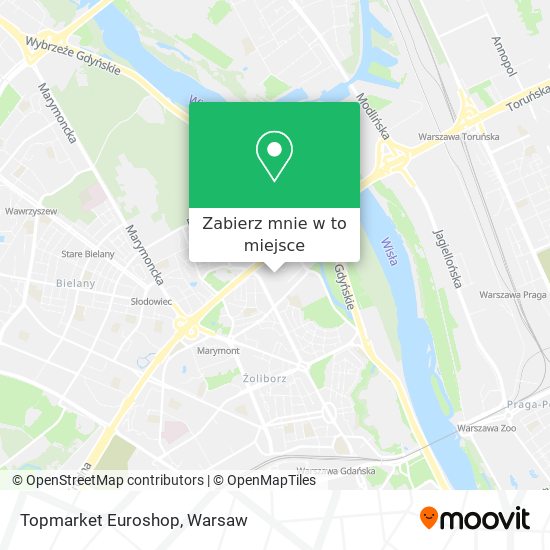 Mapa Topmarket Euroshop