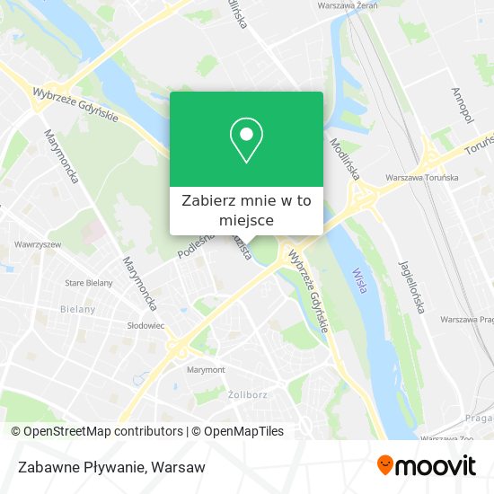 Mapa Zabawne Pływanie