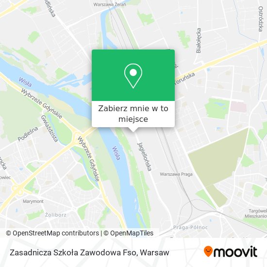 Mapa Zasadnicza Szkoła Zawodowa Fso