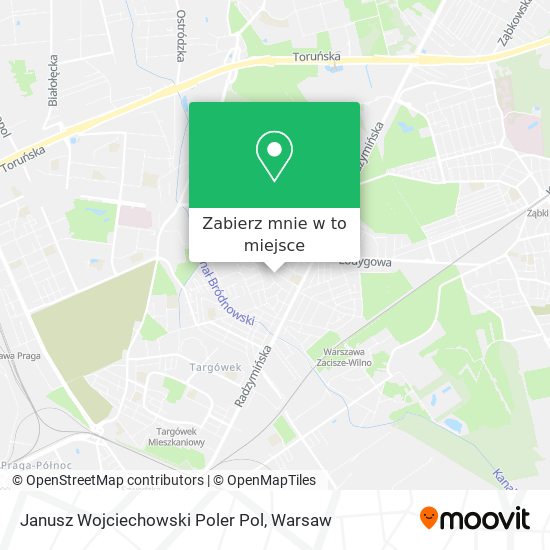 Mapa Janusz Wojciechowski Poler Pol