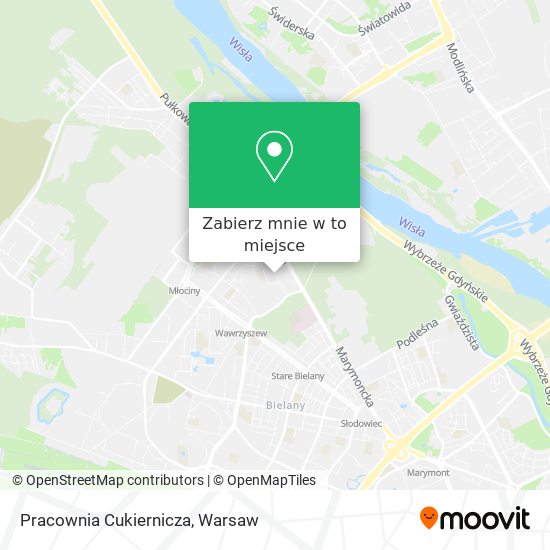 Mapa Pracownia Cukiernicza