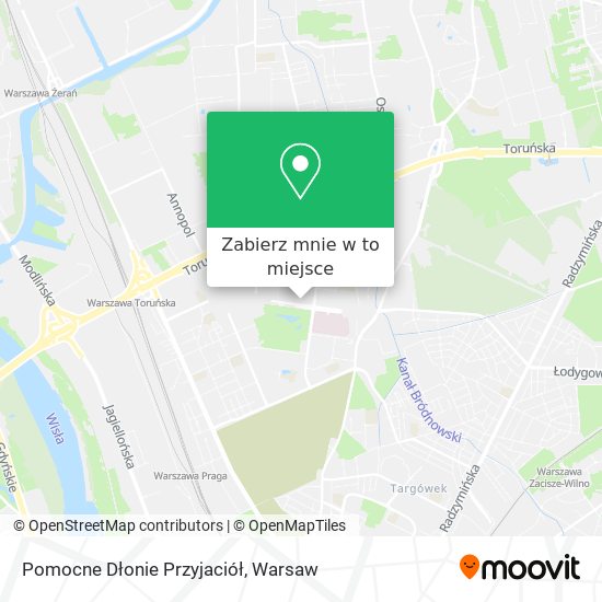 Mapa Pomocne Dłonie Przyjaciół