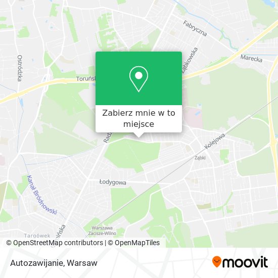 Mapa Autozawijanie