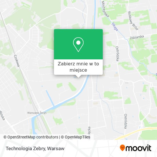 Mapa Technologia Zebry