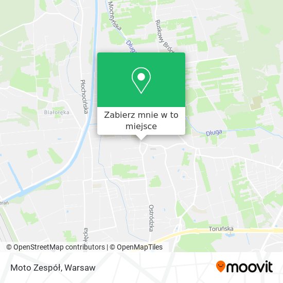 Mapa Moto Zespół