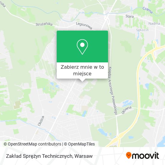 Mapa Zakład Sprężyn Technicznych