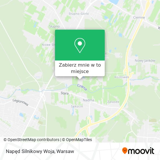 Mapa Napęd Silnikowy Woja