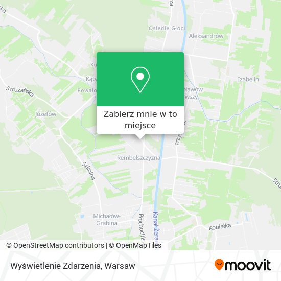 Mapa Wyświetlenie Zdarzenia