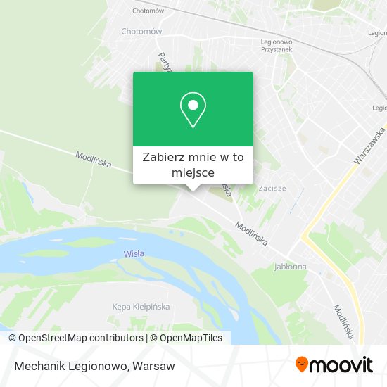 Mapa Mechanik Legionowo