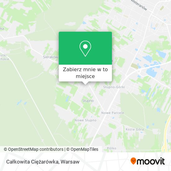 Mapa Całkowita Ciężarówka