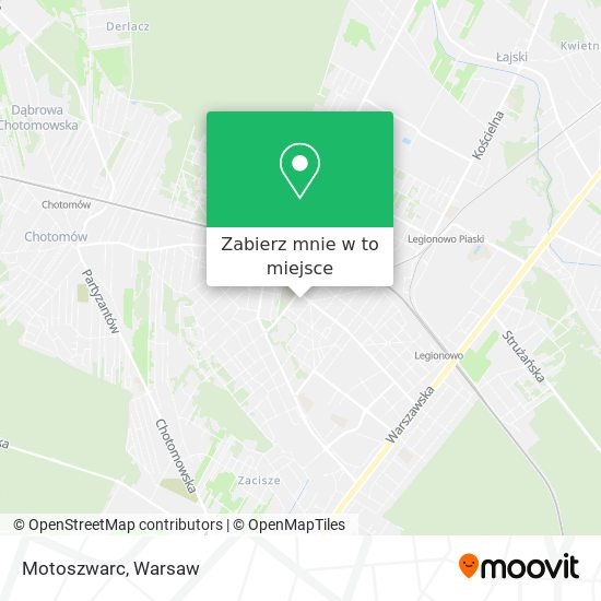 Mapa Motoszwarc