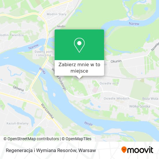 Mapa Regeneracja i Wymiana Resorów