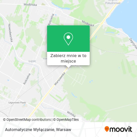 Mapa Automatyczne Wyłączanie