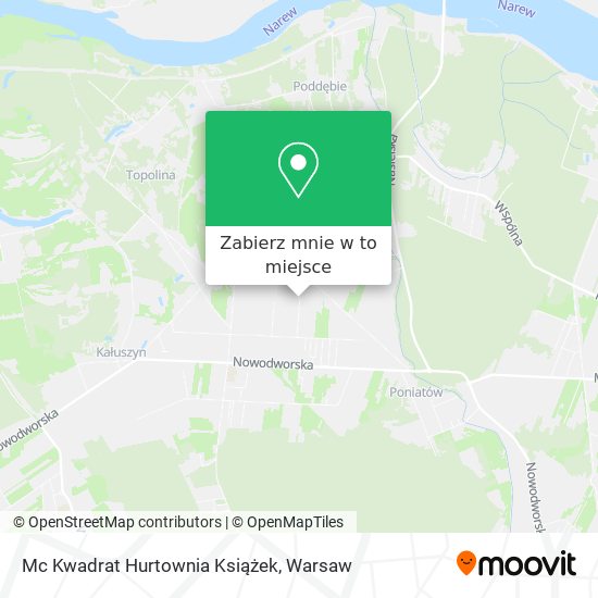 Mapa Mc Kwadrat Hurtownia Książek