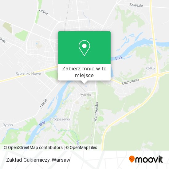 Mapa Zakład Cukierniczy