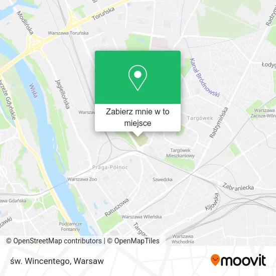 Mapa św. Wincentego
