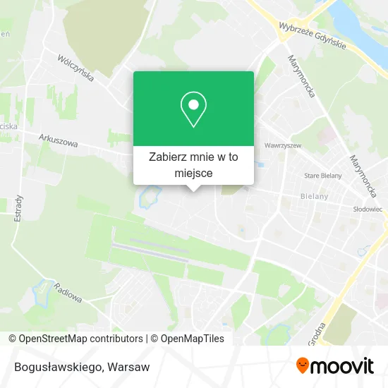 Mapa Bogusławskiego