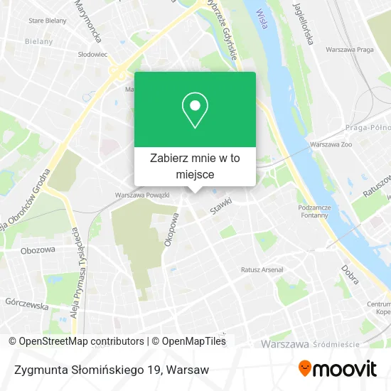 Mapa Zygmunta Słomińskiego 19