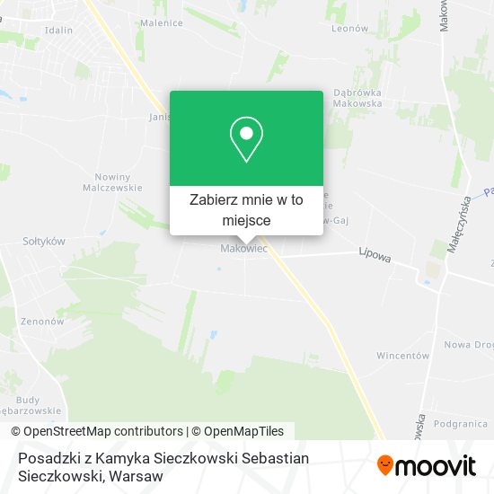 Mapa Posadzki z Kamyka Sieczkowski Sebastian Sieczkowski