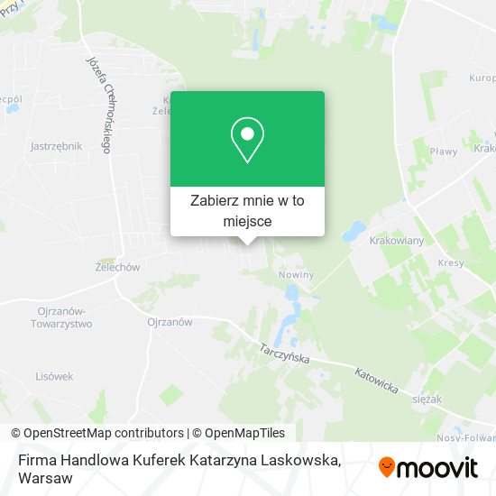 Mapa Firma Handlowa Kuferek Katarzyna Laskowska