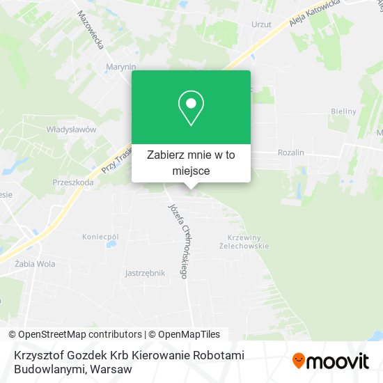 Mapa Krzysztof Gozdek Krb Kierowanie Robotami Budowlanymi