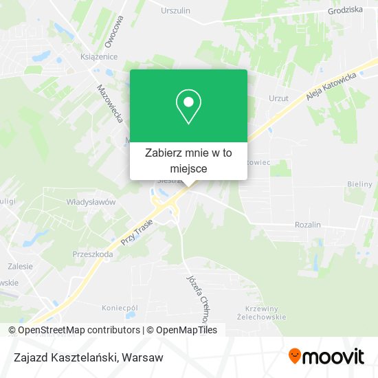 Mapa Zajazd Kasztelański