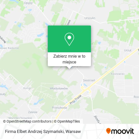 Mapa Firma Elbet Andrzej Szymański