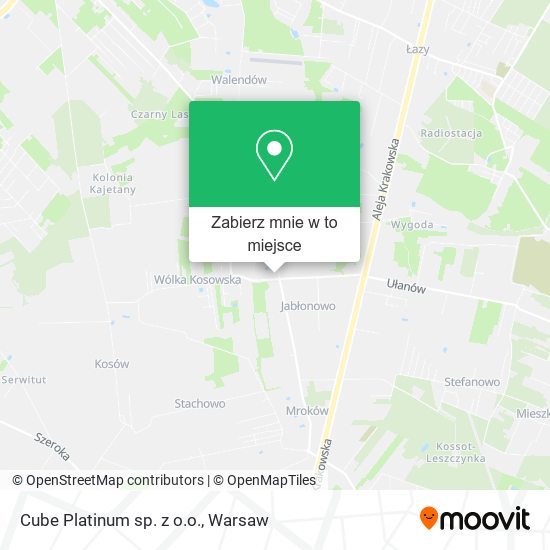 Mapa Cube Platinum sp. z o.o.