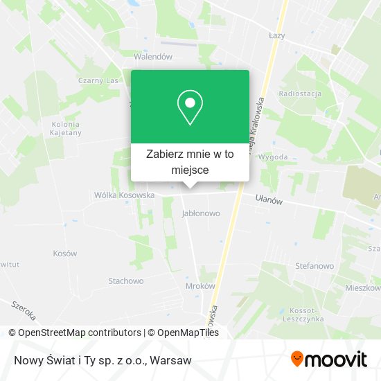 Mapa Nowy Świat i Ty sp. z o.o.