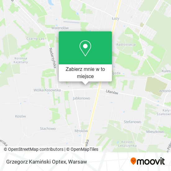 Mapa Grzegorz Kamiński Optex