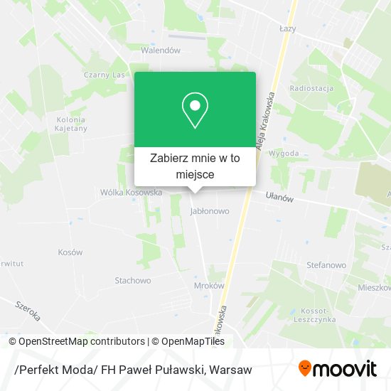 Mapa /Perfekt Moda/ FH Paweł Puławski