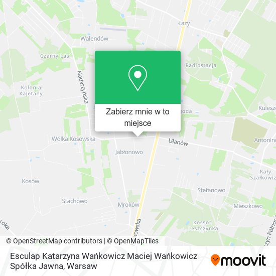 Mapa Esculap Katarzyna Wańkowicz Maciej Wańkowicz Spółka Jawna