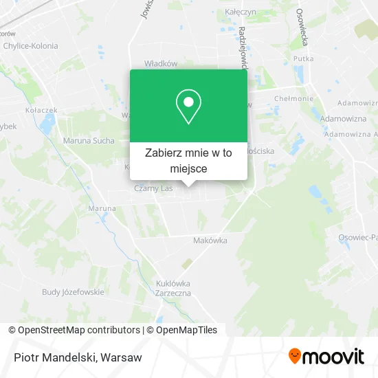 Mapa Piotr Mandelski