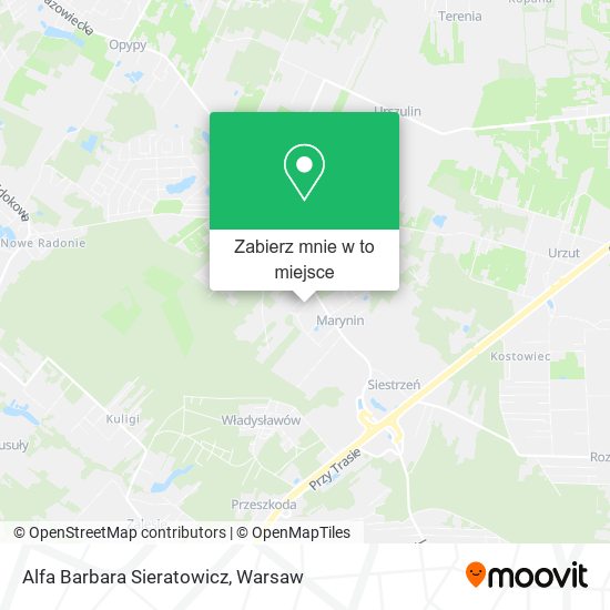 Mapa Alfa Barbara Sieratowicz