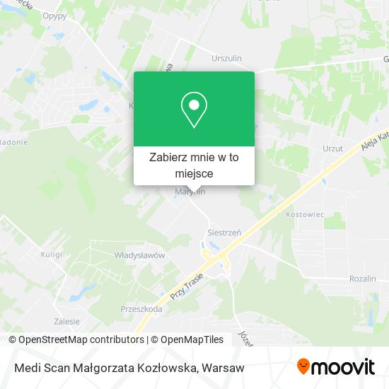 Mapa Medi Scan Małgorzata Kozłowska