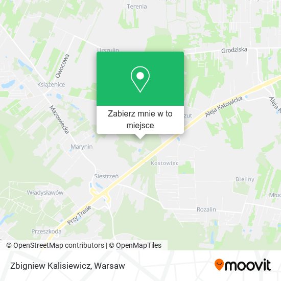 Mapa Zbigniew Kalisiewicz