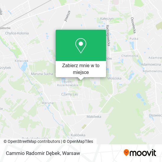 Mapa Cammio Radomir Dębek