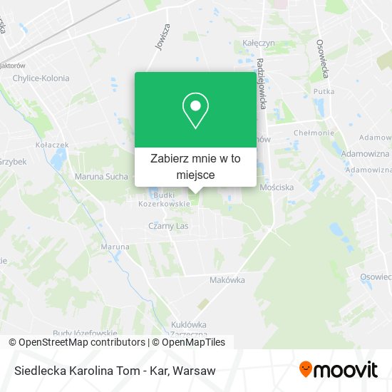 Mapa Siedlecka Karolina Tom - Kar