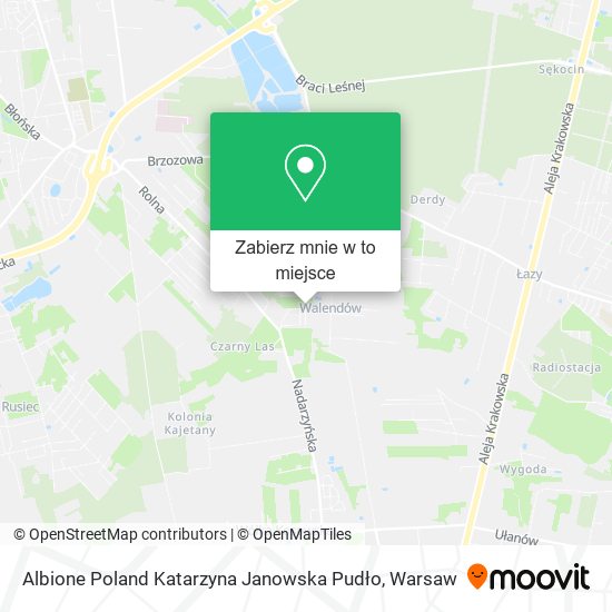 Mapa Albione Poland Katarzyna Janowska Pudło