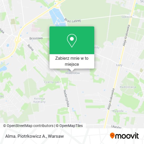 Mapa Alma. Piotrkowicz A.