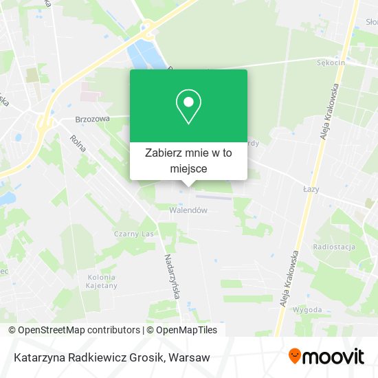 Mapa Katarzyna Radkiewicz Grosik