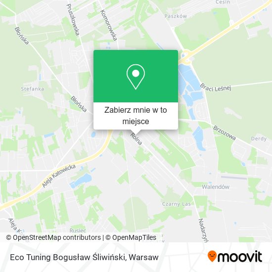 Mapa Eco Tuning Bogusław Śliwiński