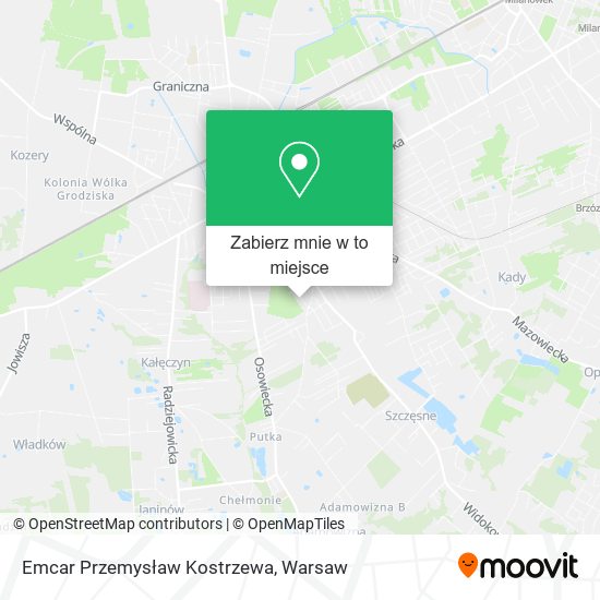 Mapa Emcar Przemysław Kostrzewa