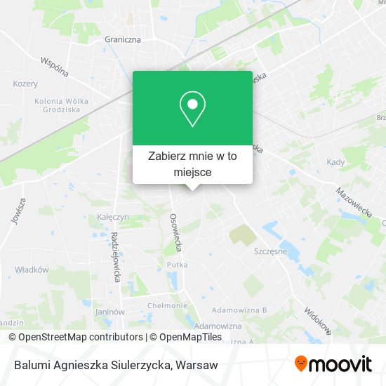 Mapa Balumi Agnieszka Siulerzycka