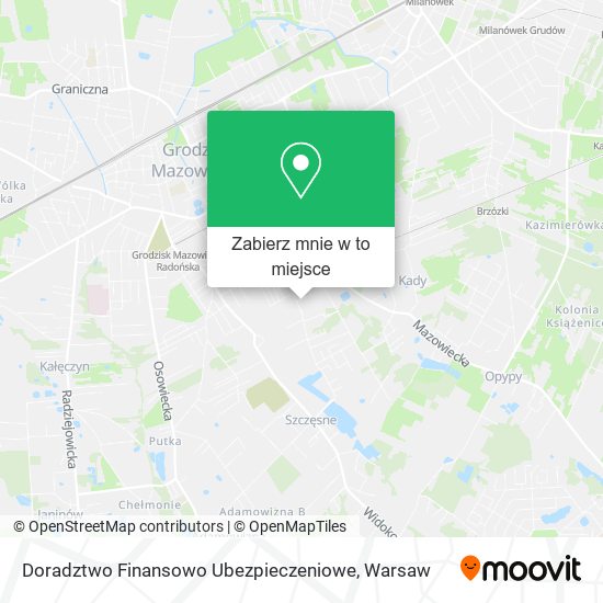 Mapa Doradztwo Finansowo Ubezpieczeniowe