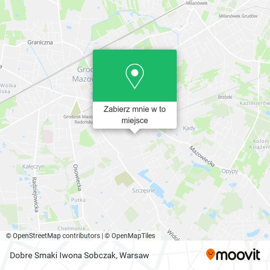 Mapa Dobre Smaki Iwona Sobczak