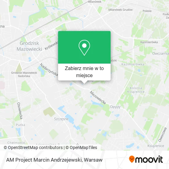 Mapa AM Project Marcin Andrzejewski