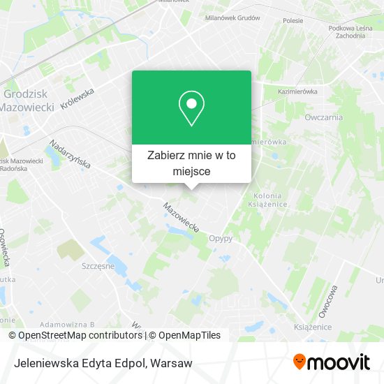 Mapa Jeleniewska Edyta Edpol